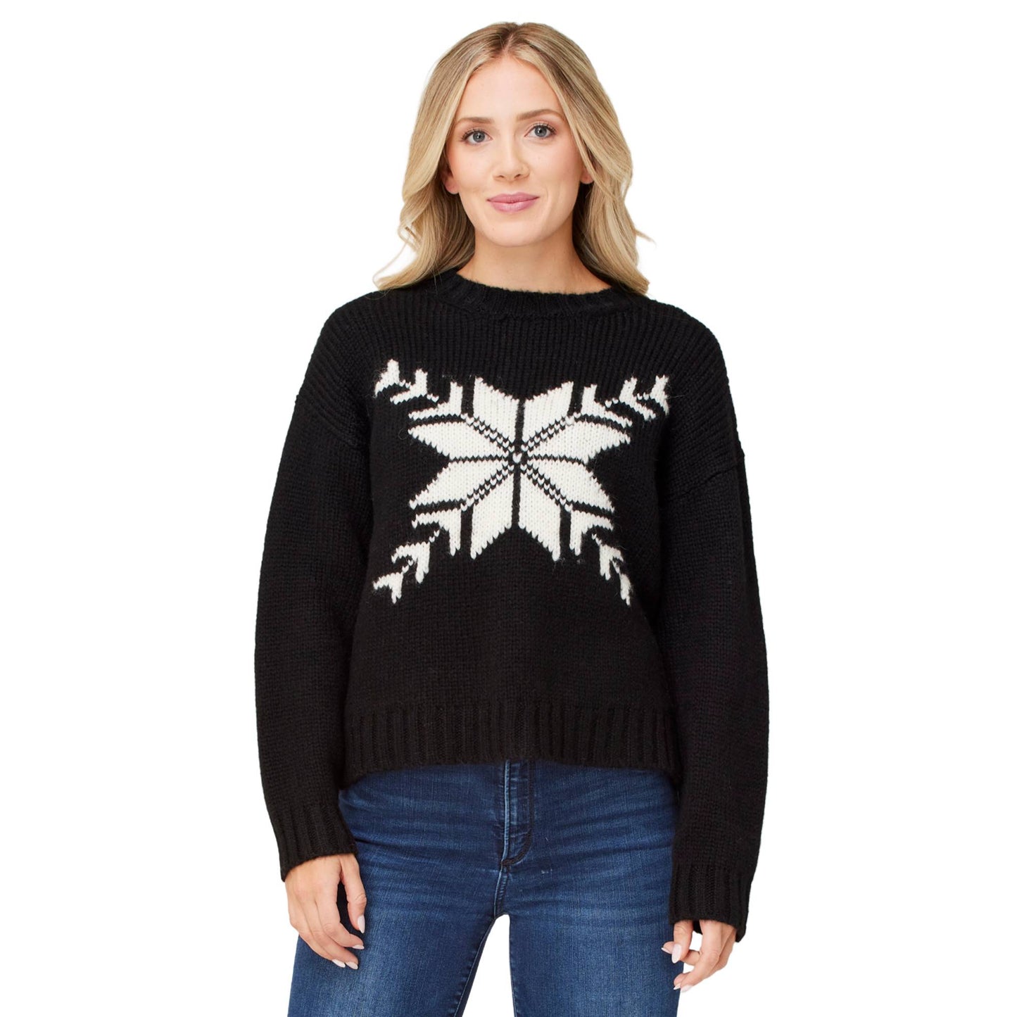 Krimson Klover Snowflake Womens Sweater 2025