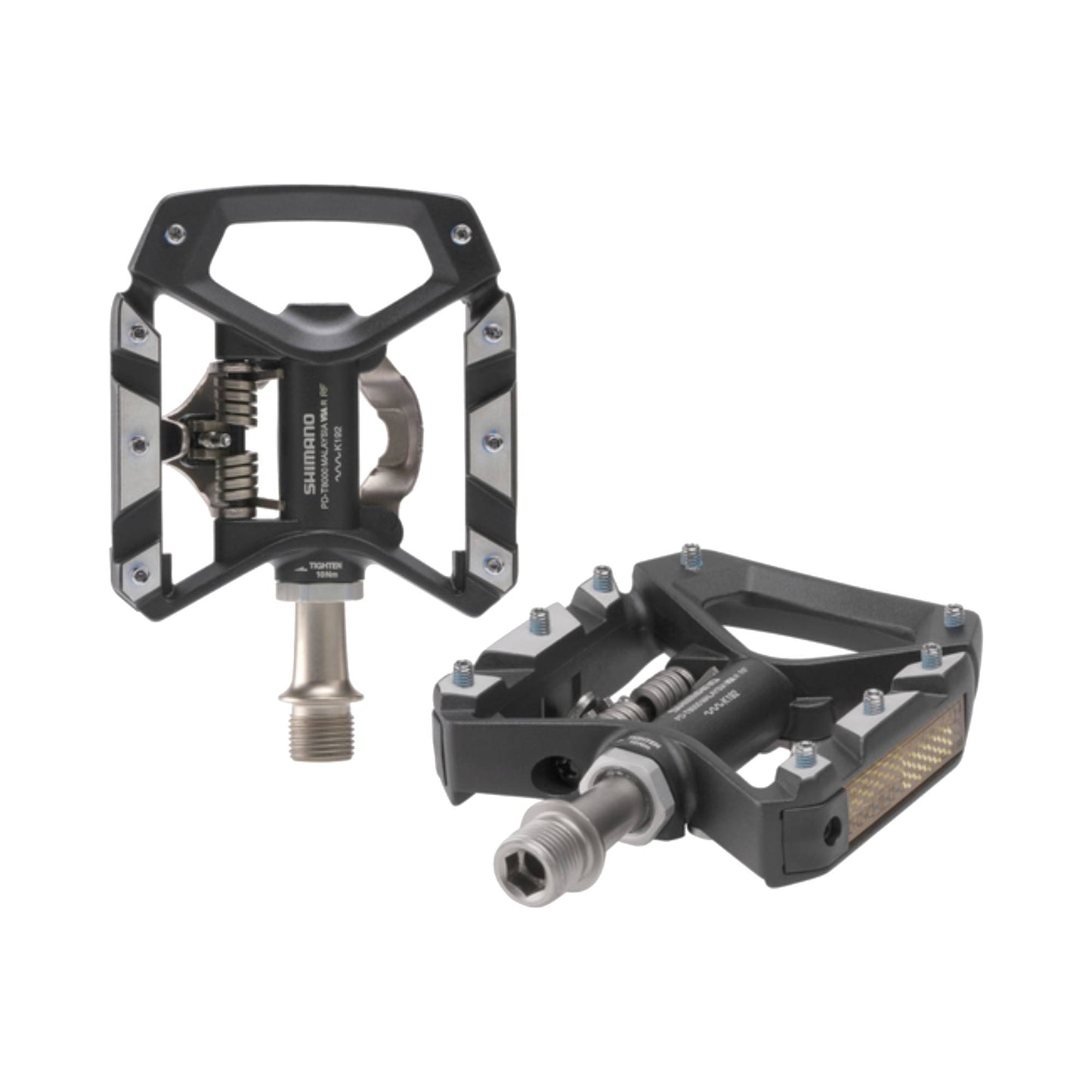 Shimano PD-T8000 Deore XT Trekking SPD Pedal  With Cleat Black