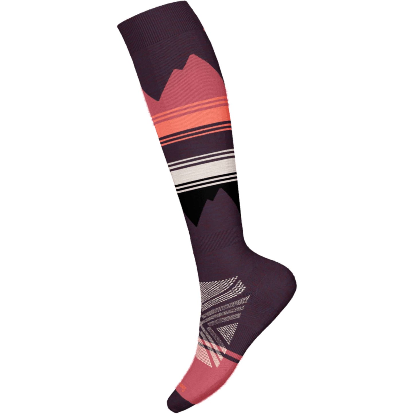 Smartwool Ski Targeted Cushion Womens Pattern OTC Sock