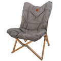 Kuma Yoho Bamboo Butterfly Chair Heather Grey