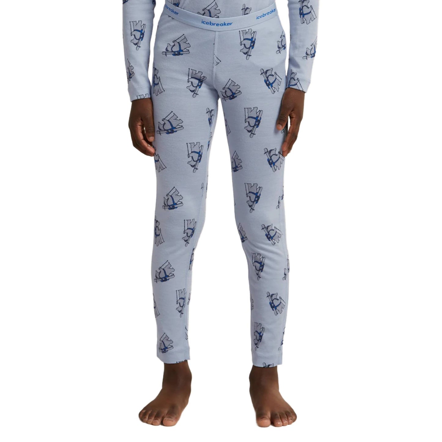 Icebreaker 200 Oasis Bear Tour Kids Leggings