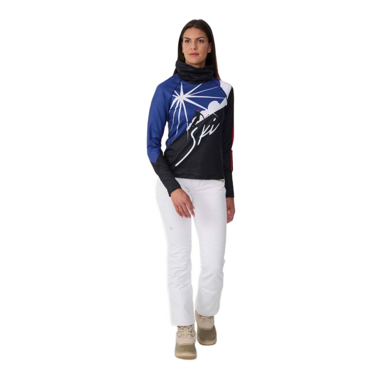 Krimson Klover Sunburst Womens Turtleneck 2027