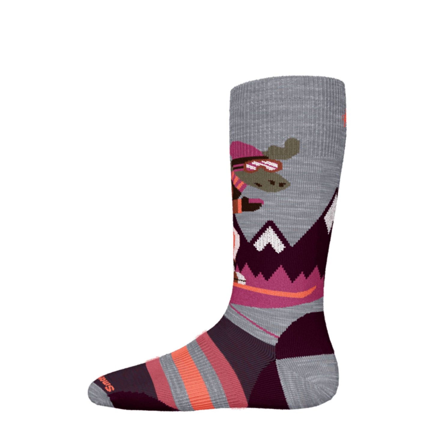 Smartwool Wintersport Full Cushion Moose OTC Kids Sock