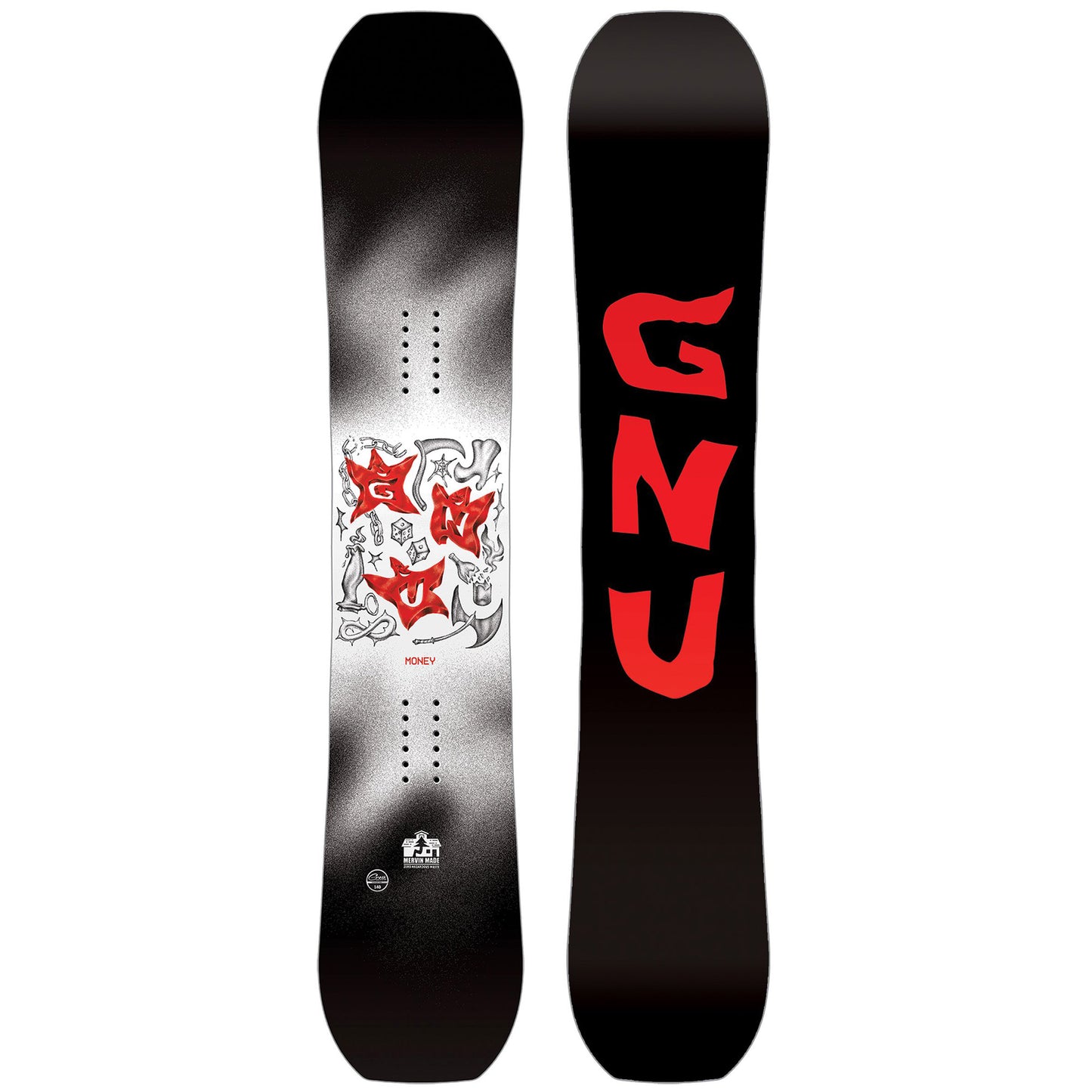 Gnu Money Snowboard 2025