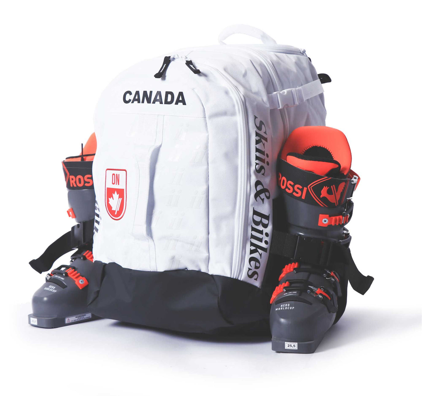 S&B x Alpine Ontario White Bootbackpack