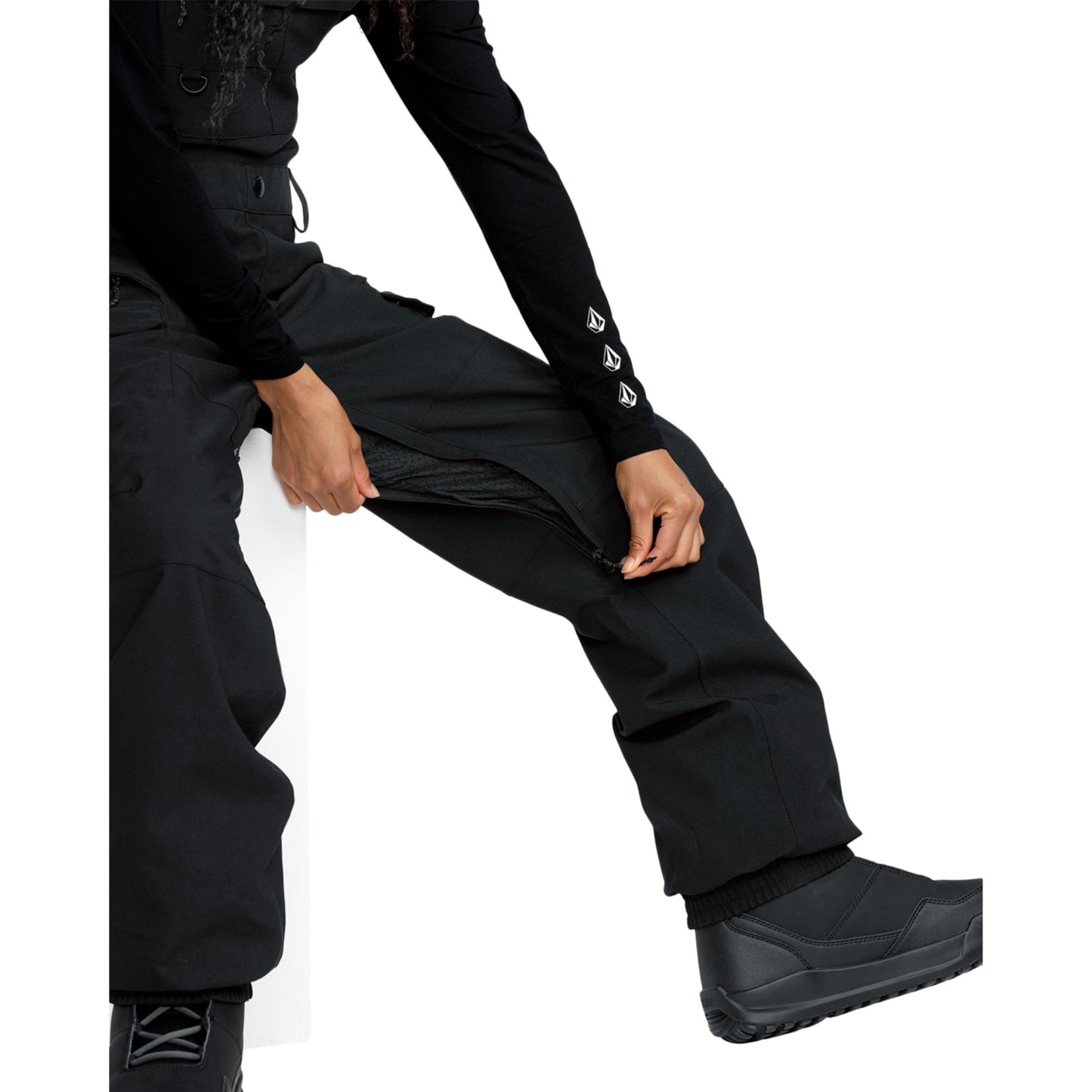 Volcom Creston Womens 3D Stretch Bib Overall 2026