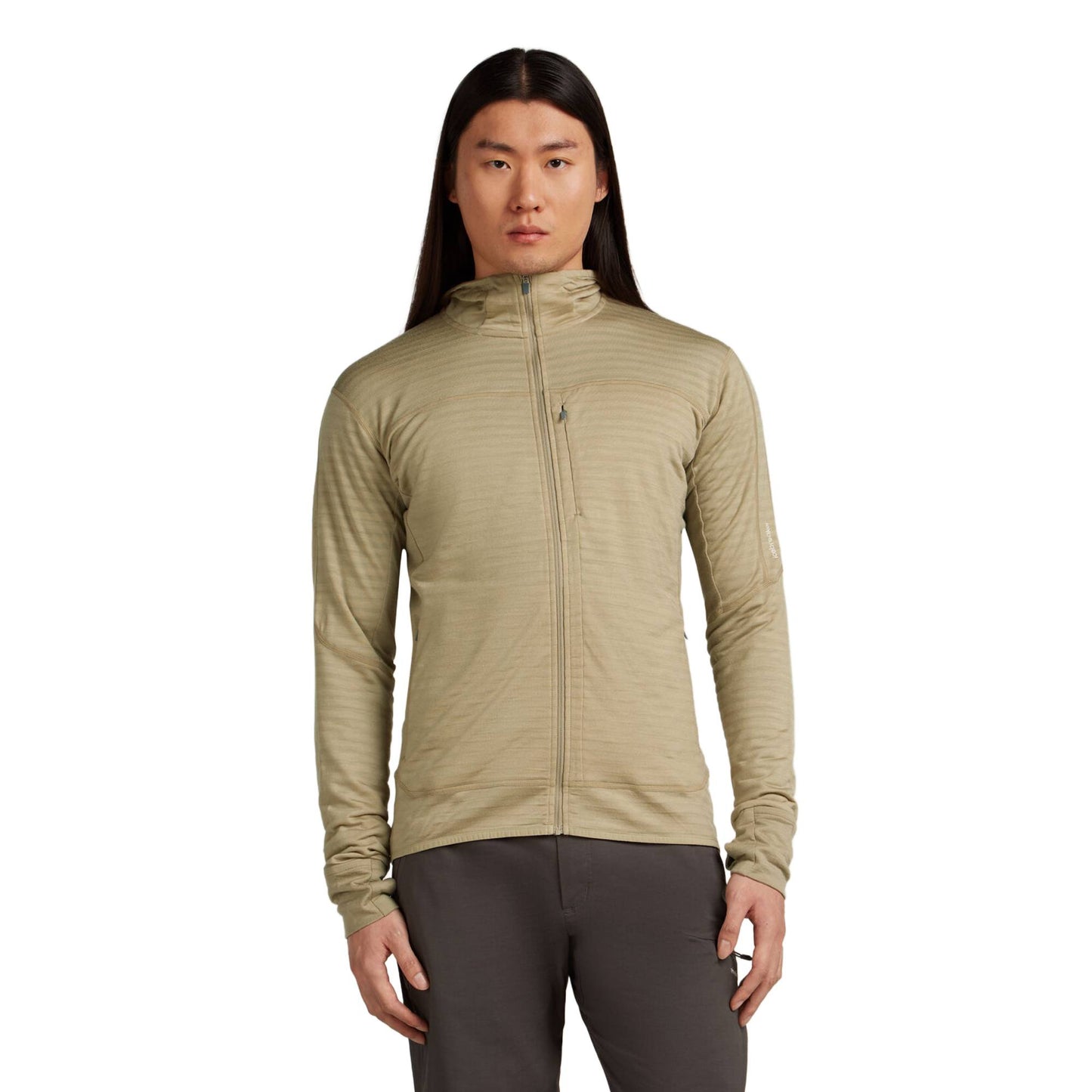 Icebreaker 300 RealFleece Descender Mens LS Zip Hoodie