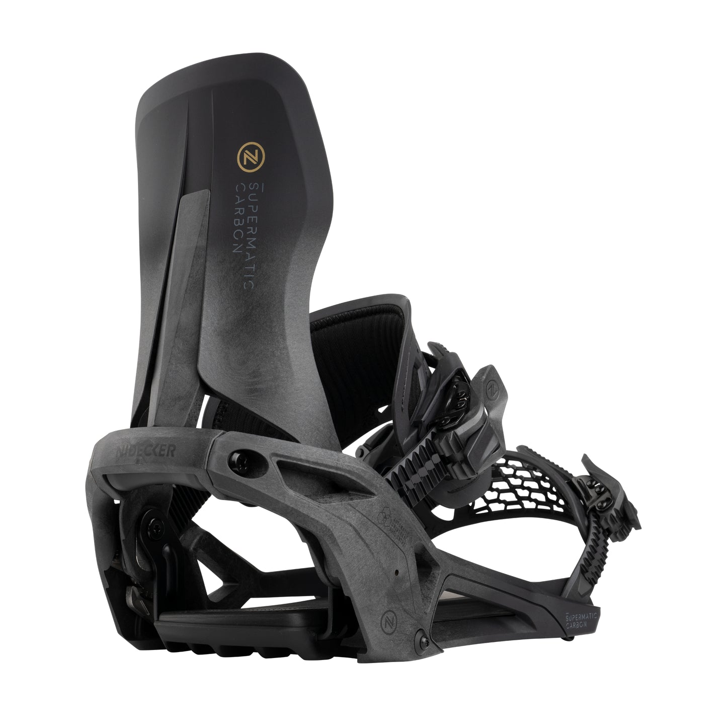 Nidecker Supermatic Carbon Snowboard Bindings 2026