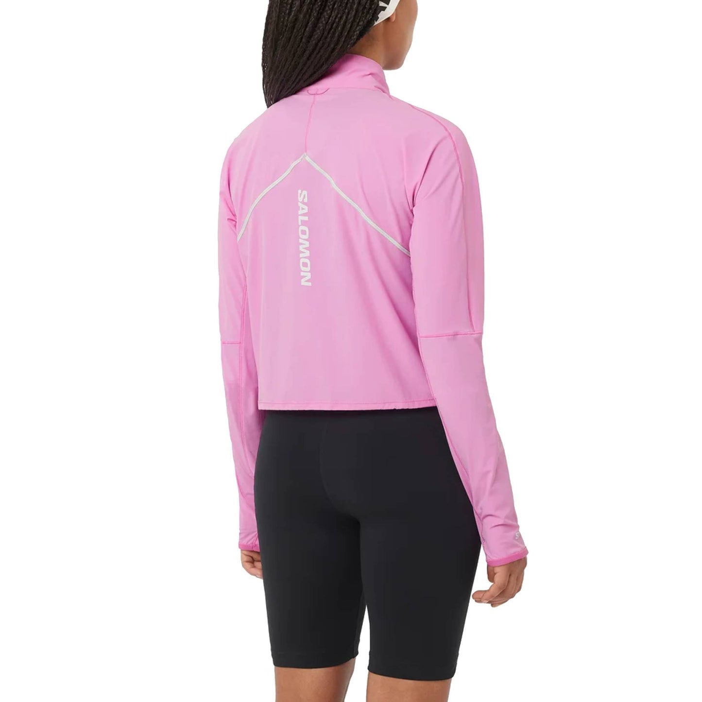 Salomon Sense Aero Zip Neck Womens Shirt