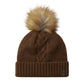 Spyder Plait Womens Pom Hat