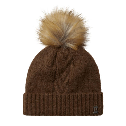 Spyder Plait Womens Pom Hat