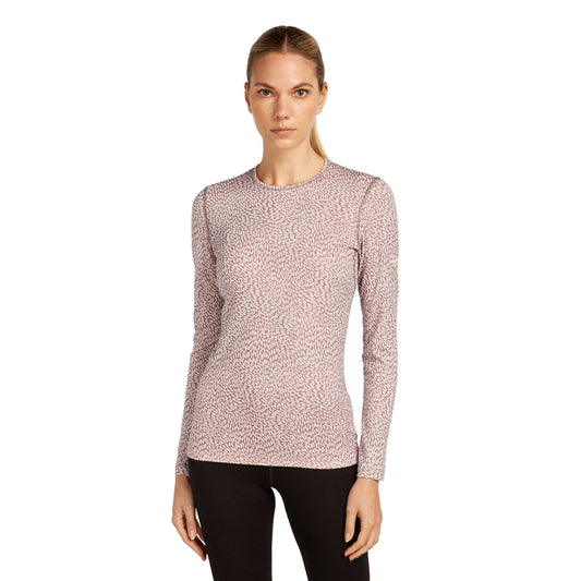 Icebreaker 200 Oasis Womens LS Crewe GRX2