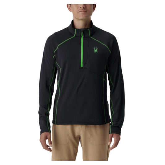 Spyder Gridweb Mens Fleece Half Zip 2027