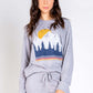 PJ Salvage Campfires Cocktails Womens Crew 2021