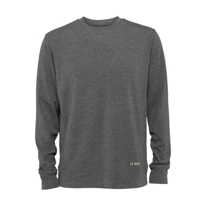 Le Bent Mens Heavyweight Grid Fleece Sweater 2027