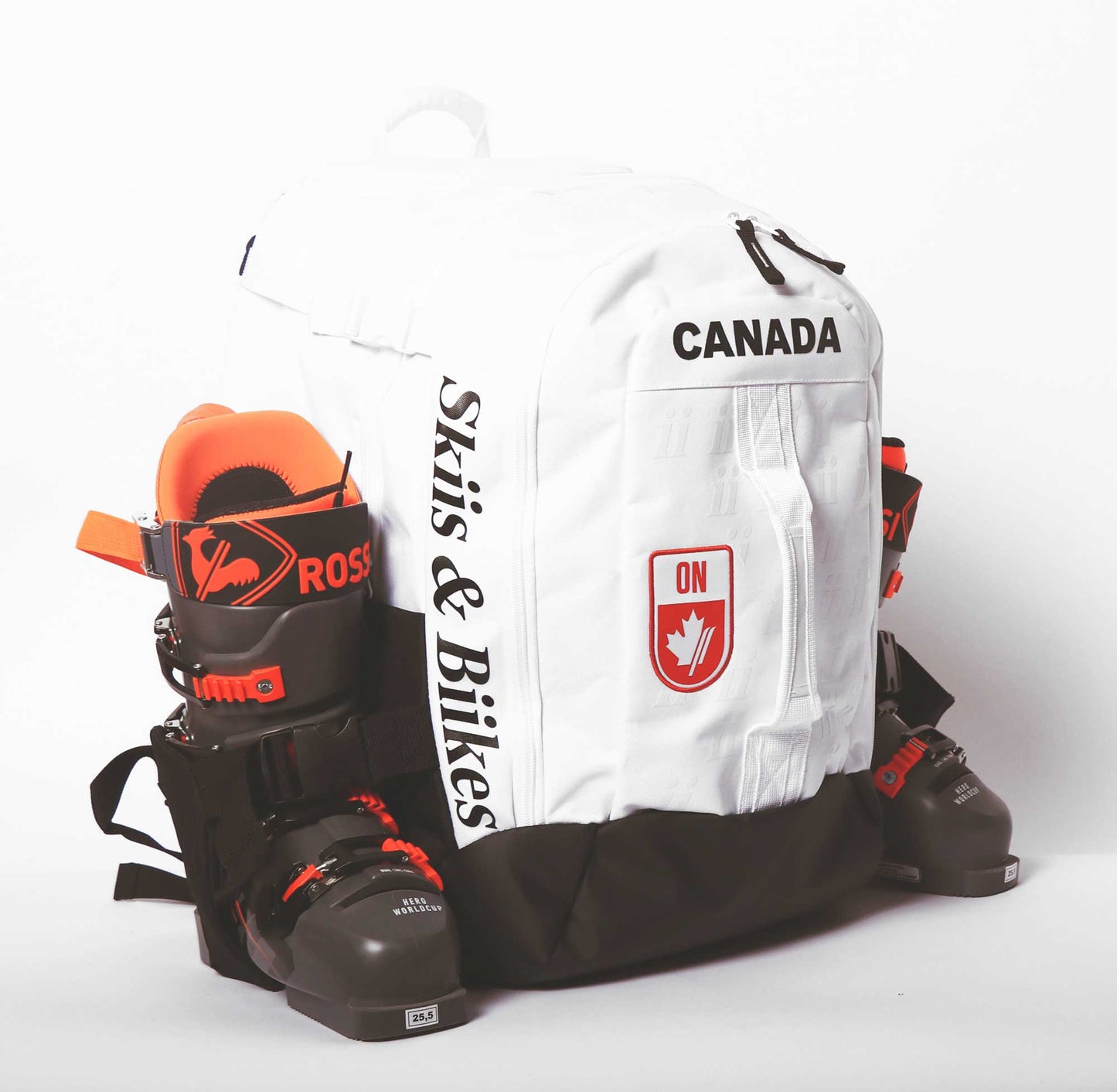 S&B x Alpine Ontario White Bootbackpack