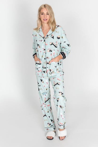 PJ Salvage Flannel 2pce Ladies Pyjamas 2019