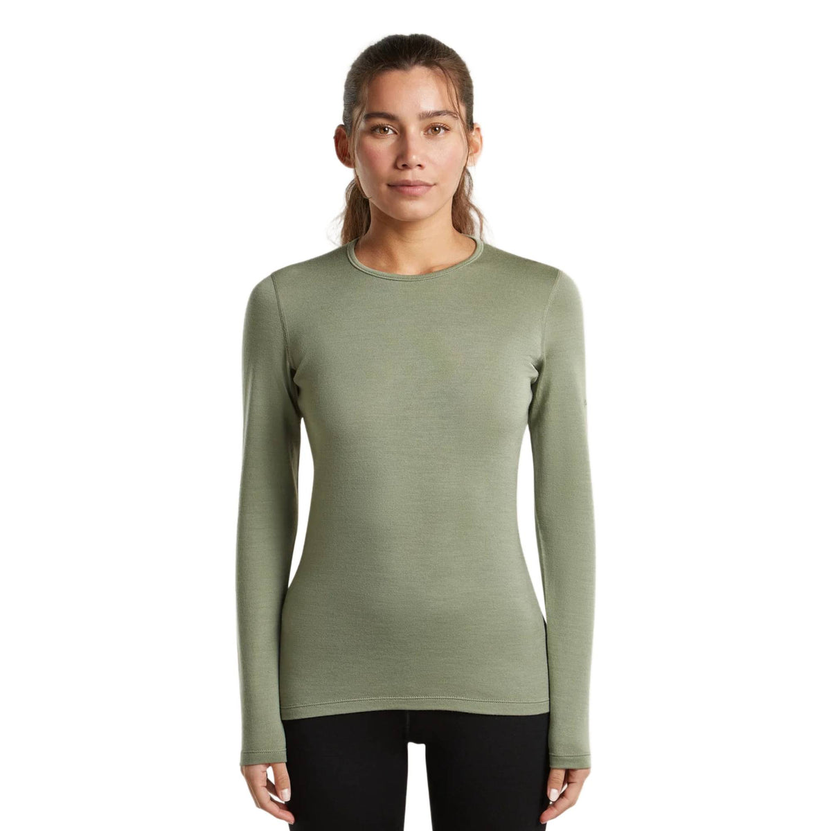 Icebreaker 260 Oasis Womens LS Crewe