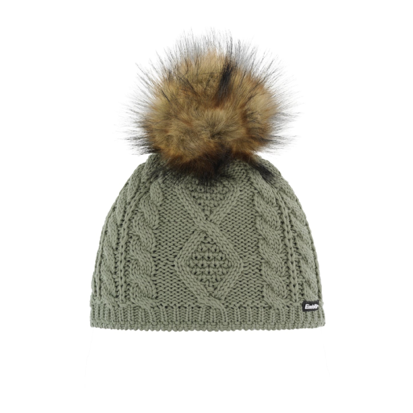 Eisbar Nelia Lux MU Womens Faux Fur Pom Beanie