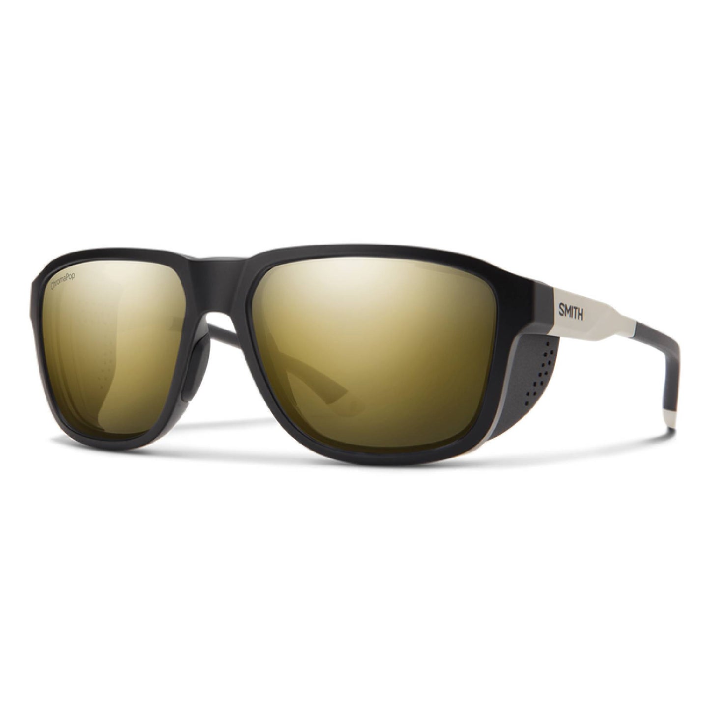 Smith Embark TNF Sunglasses Matte Black | Matte Gardenia White | ChromaPop Polarized Black Gold