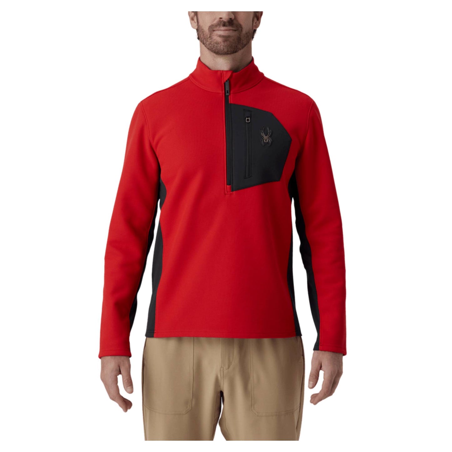 Spyder Bandit Mens Sweater Fleece Half Zip 2027
