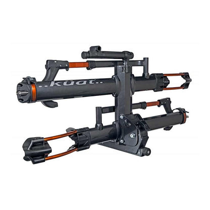 Kuat NV 2.0 Hitch Rack - 2 Bike Metal Grey Orange 1 1/4 inch