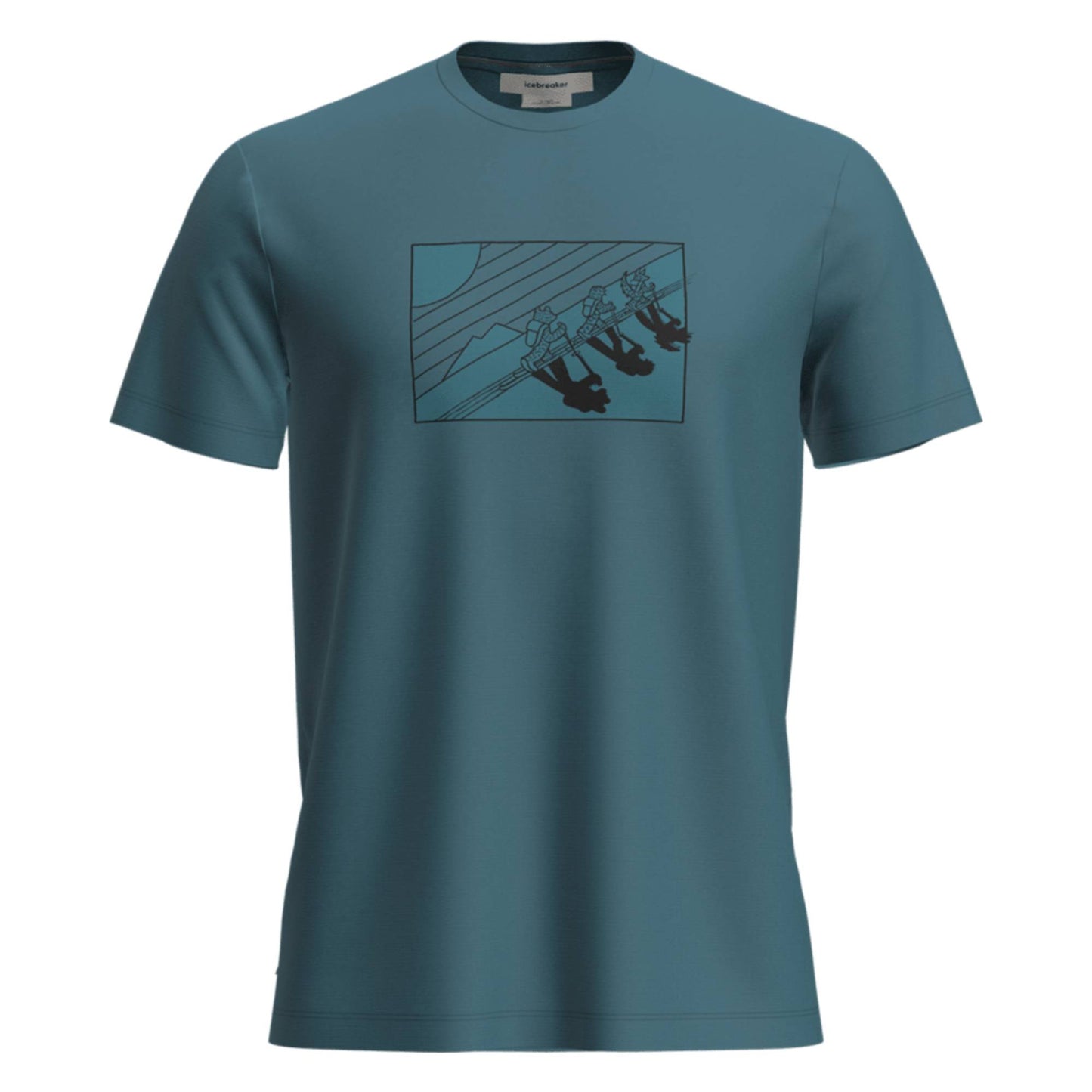 Icebreaker 150 Tech Lite Wild Pack Mens SS Tee