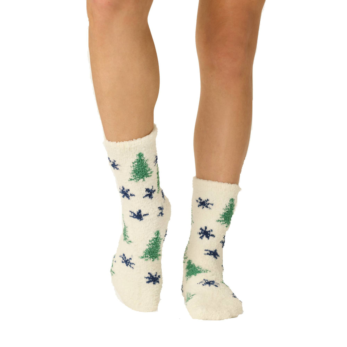 PJ Salvage Under the Sars Womens Cozy Crew Sock
