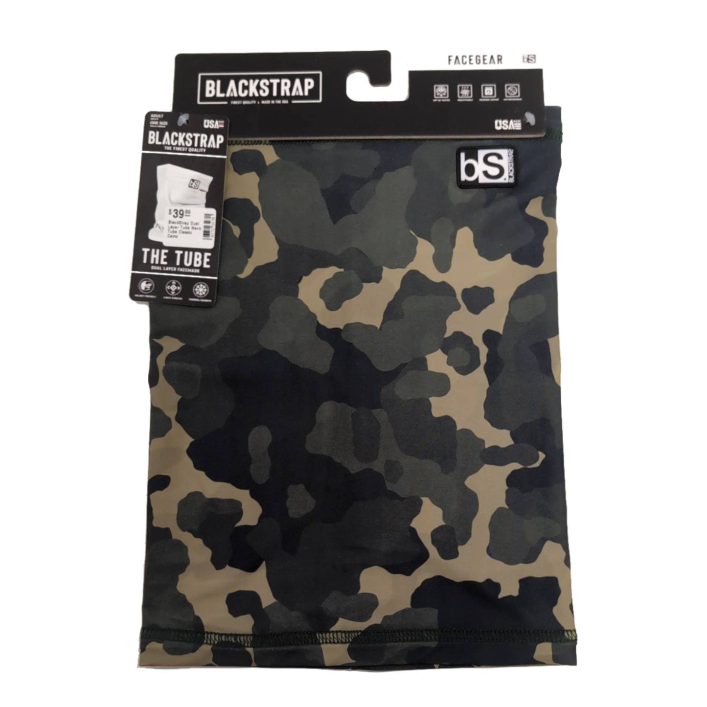 BlackStrap Dual Layer Tube Neck Tube