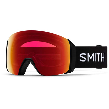 Smith 4D MAG XL Photochromic Goggles 2025 Black | ChromaPop Photochromic Red Mirror