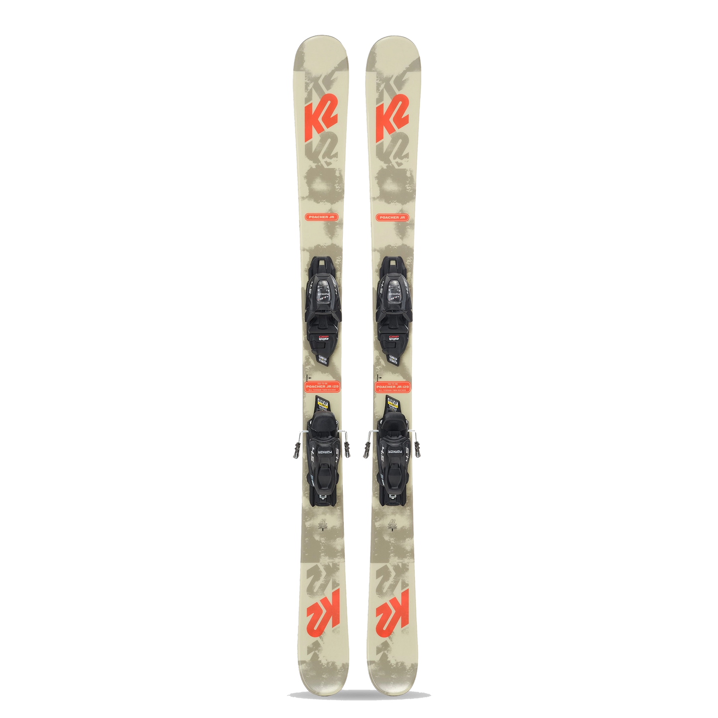 K2 Poacher Jr Ski + Head Evo 9 GW Binding