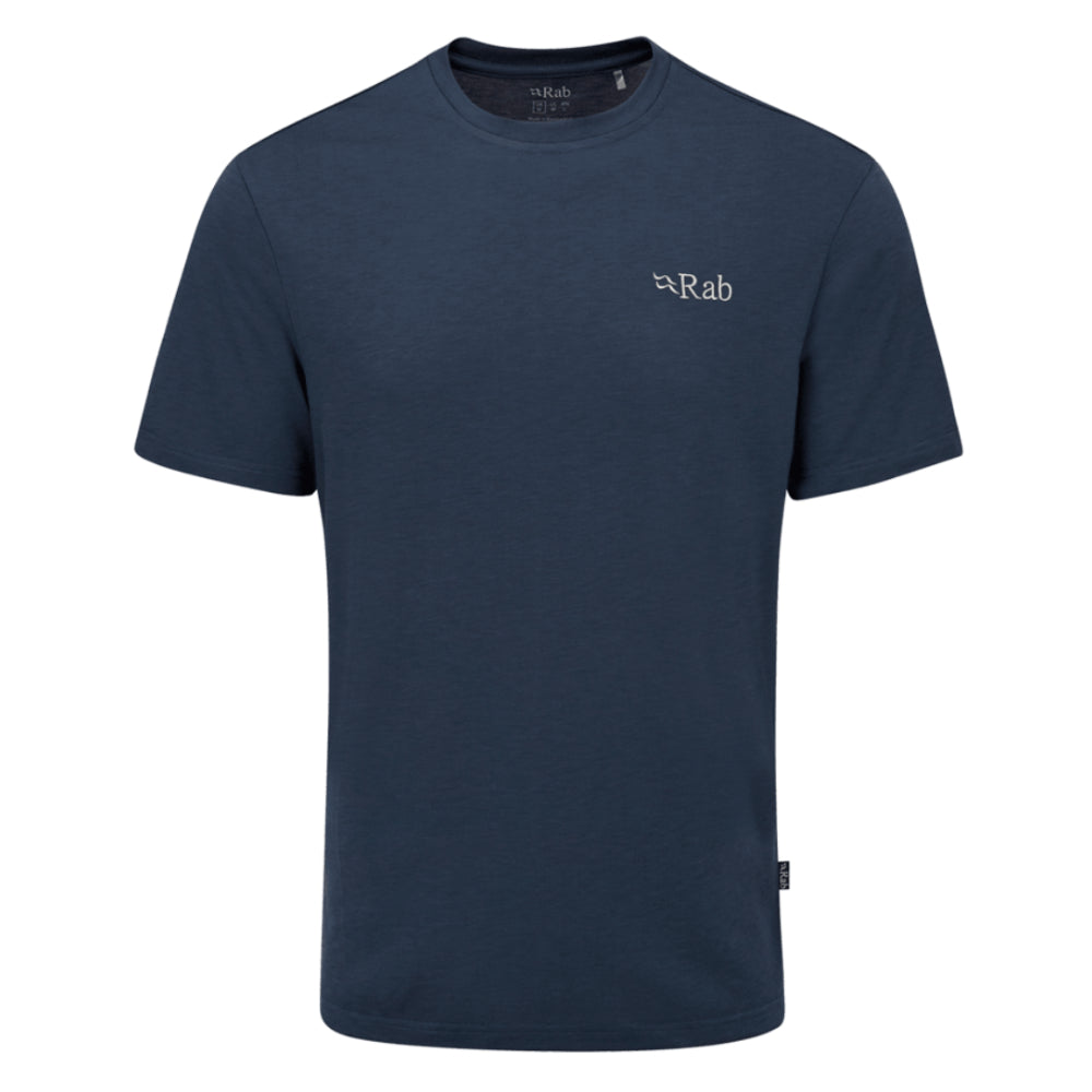 Rab Crimp Logo Mens Tee 2024