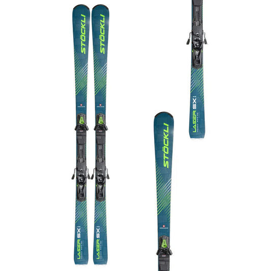 Stockli Laser SX Ski + Salomon SRT 12 GW Binding 2025