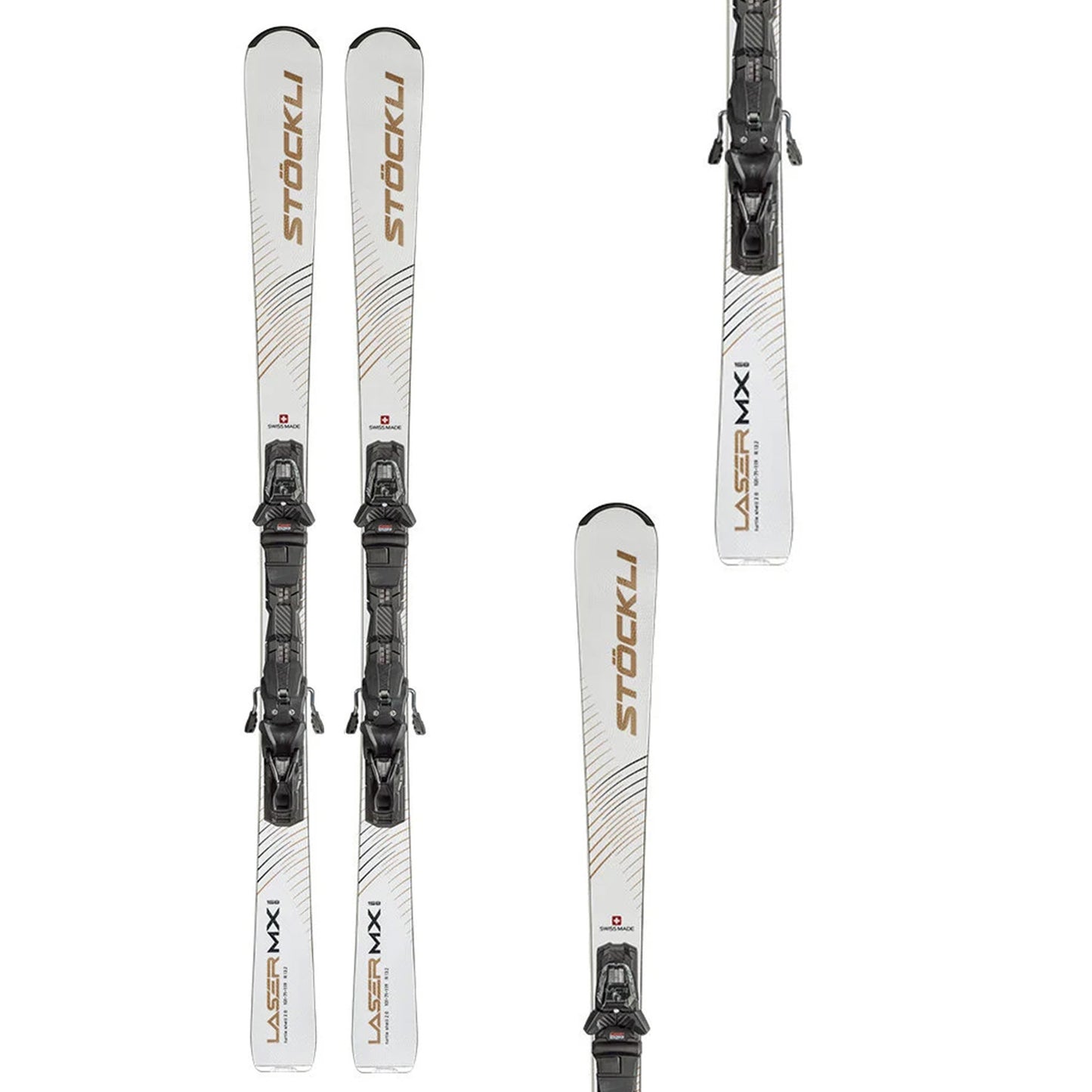 Stockli Laser MX Womens Ski + Salomon MC 11 GW Binding 2025