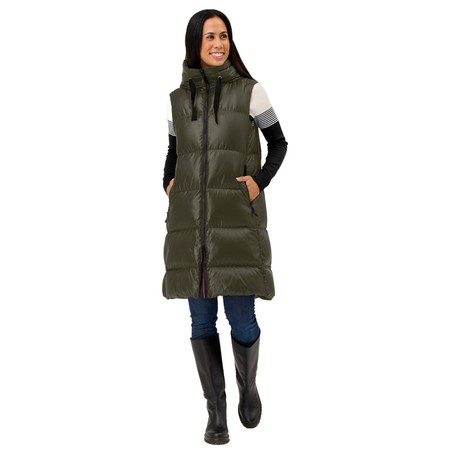 Krimson Klover Compass Womens Long Vest 2026
