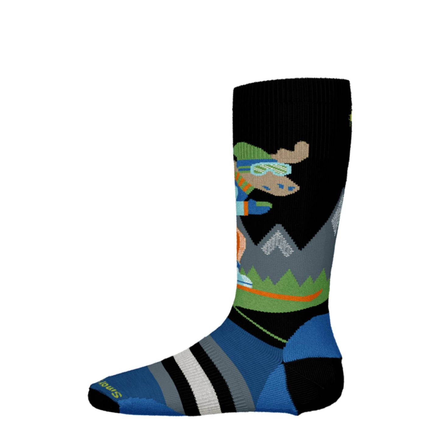 Smartwool Wintersport Full Cushion Moose OTC Kids Sock