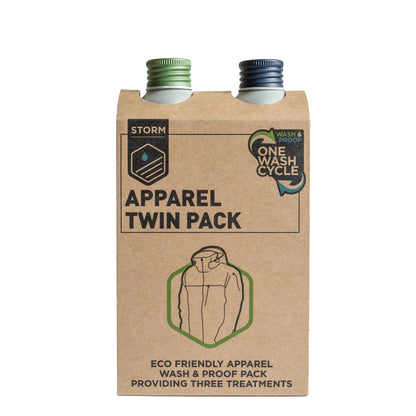 Storm Apparel Wash + Proof Twin Pack
