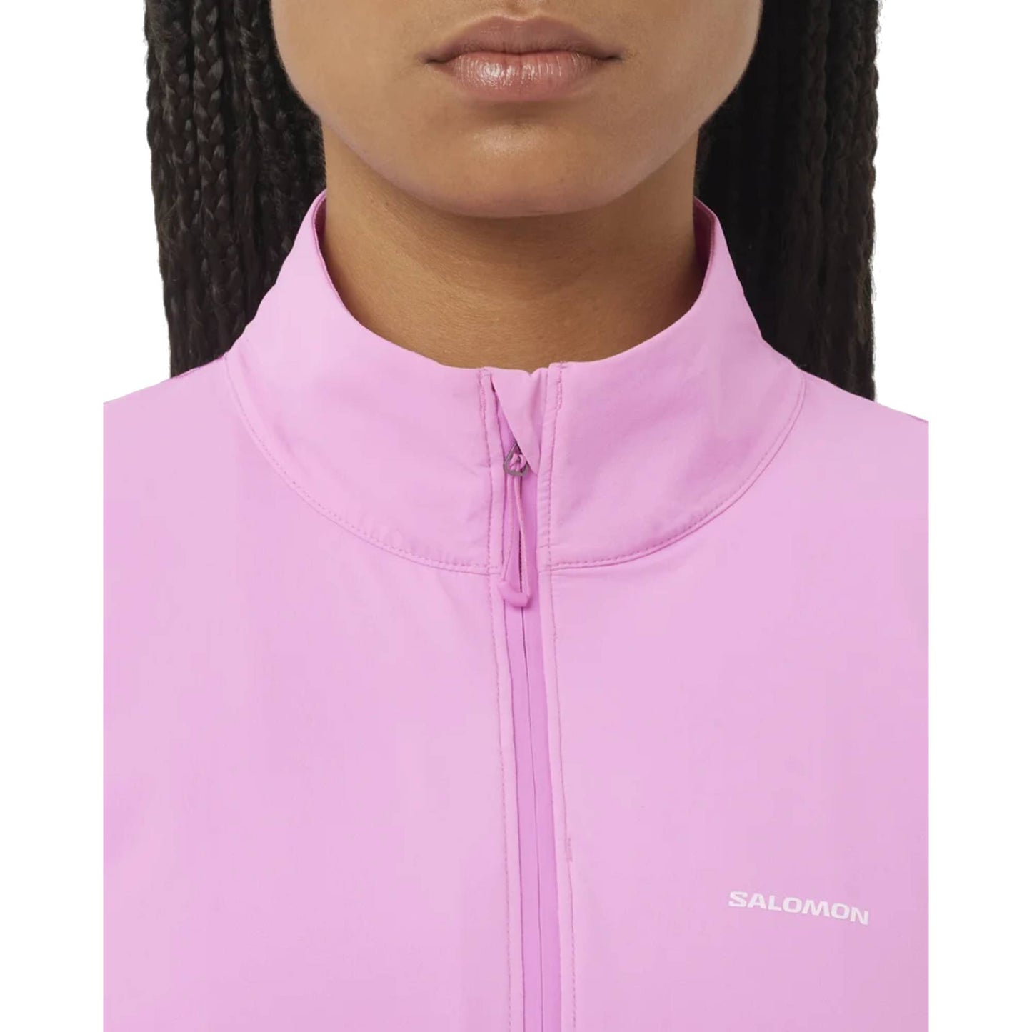 Salomon Sense Aero Zip Neck Womens Shirt