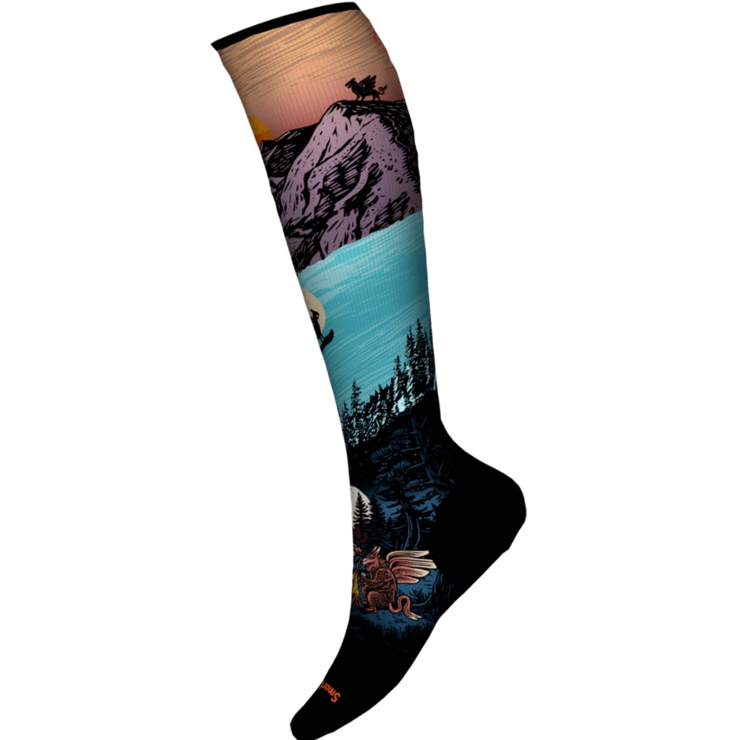 Smartwool Ski Targeted Cushion Winter Phase Mens OTC Sock