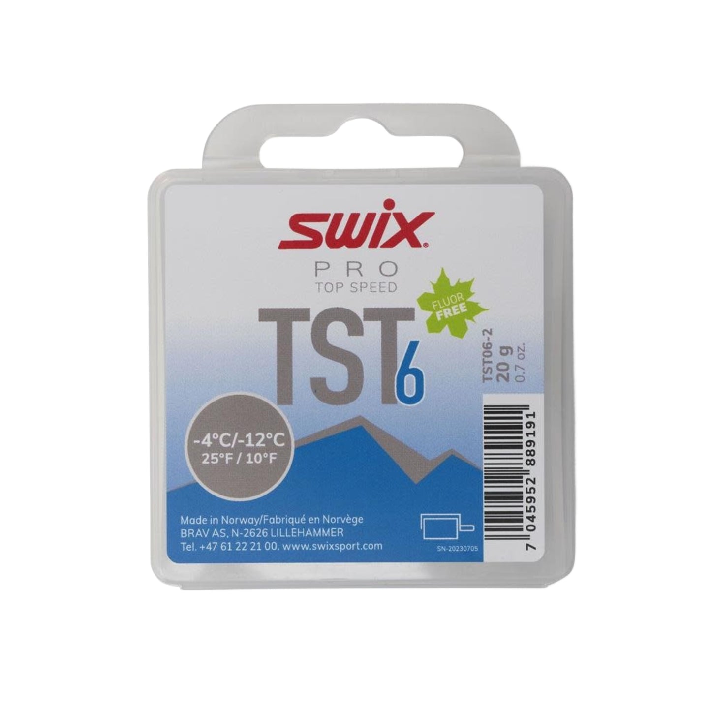 Swix TS6 Turbo -6c to-12C Wax