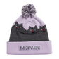 Turtle Fur Kids #Meowntains Pom Beanie