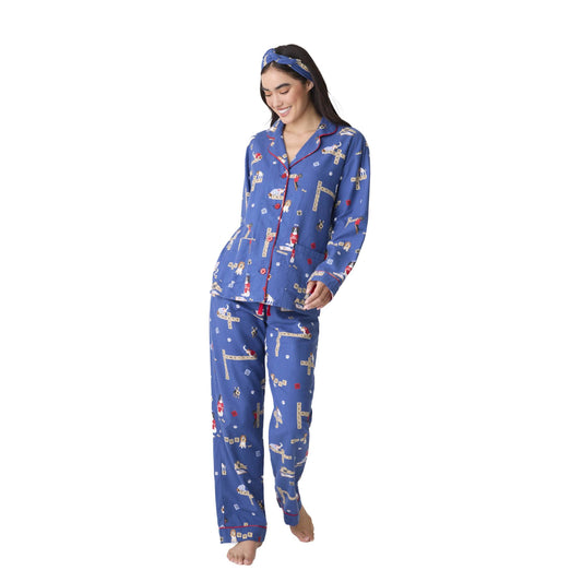 PJ Salvage Love Leo Rescue Womens PJ Set 2025