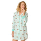 PJ Salvage Womens Flannel Night Shirt 2027