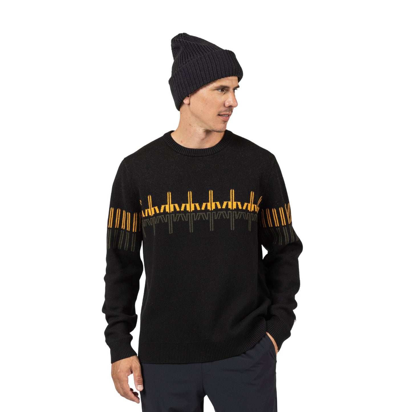 Rossignol Mens Patterned Crew Neck Sweater 2026