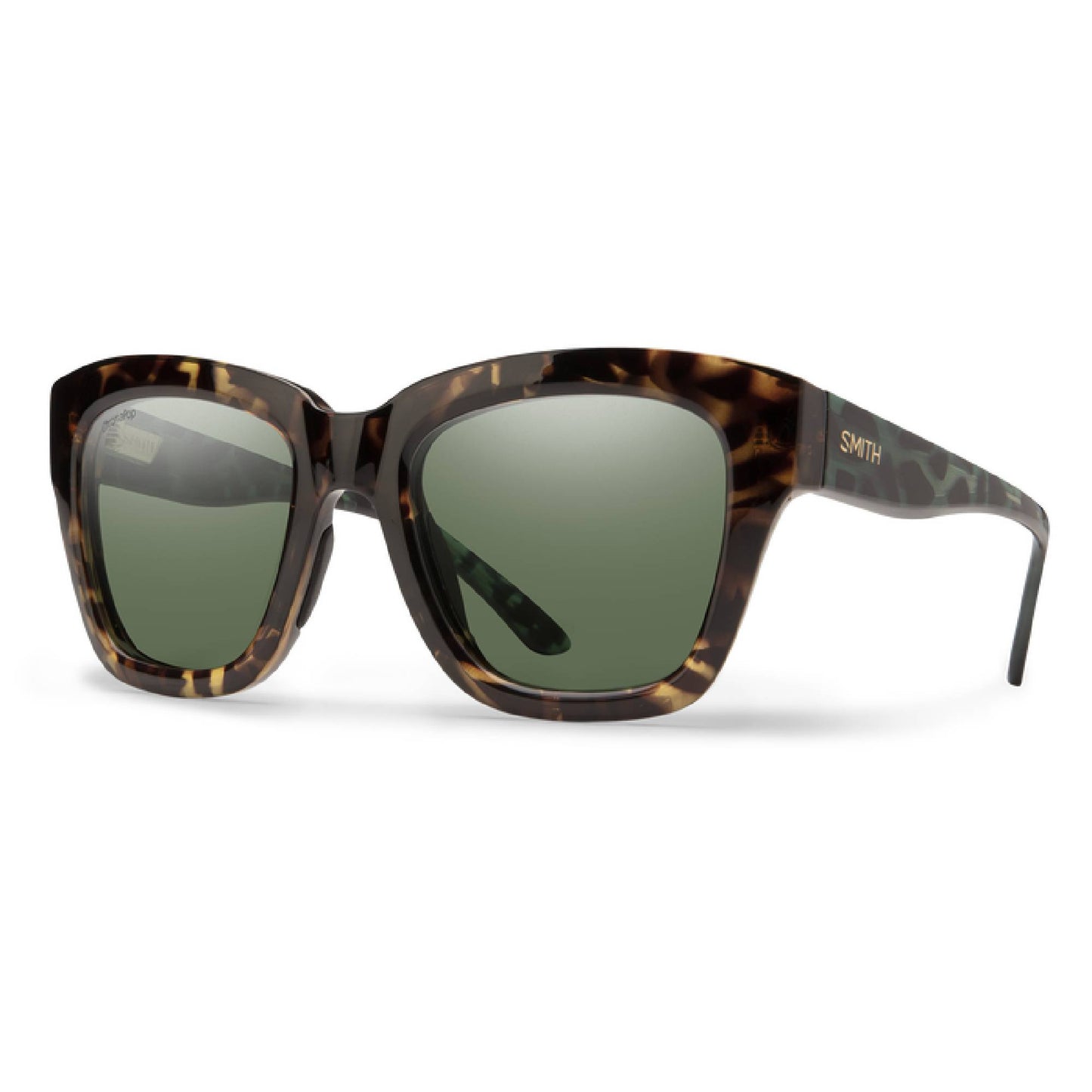 Smith Sway Sunglasses Alpine Tortoise | ChromaPop Polarized Gray Green