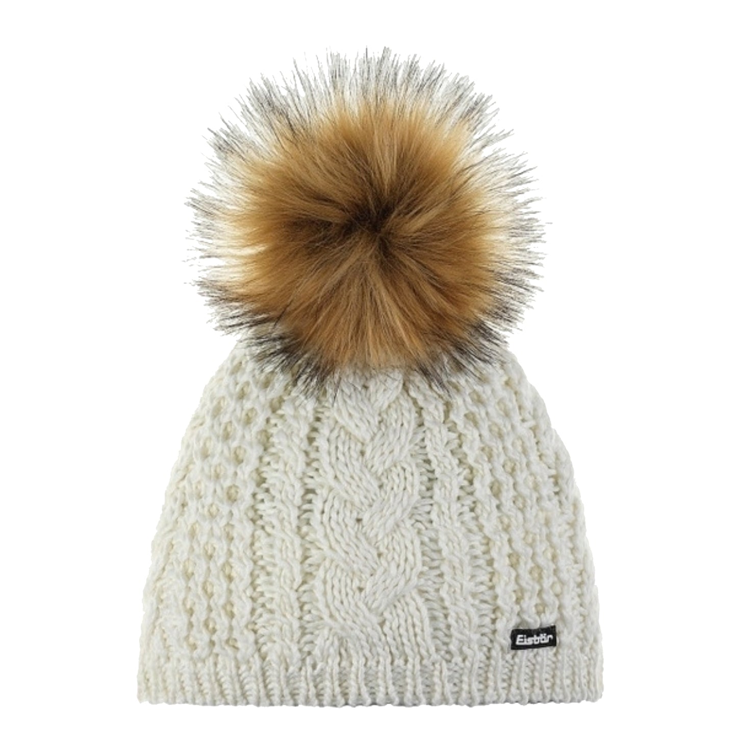 Eisbar Afra Lux Womens Faux Fur Pom Beanie