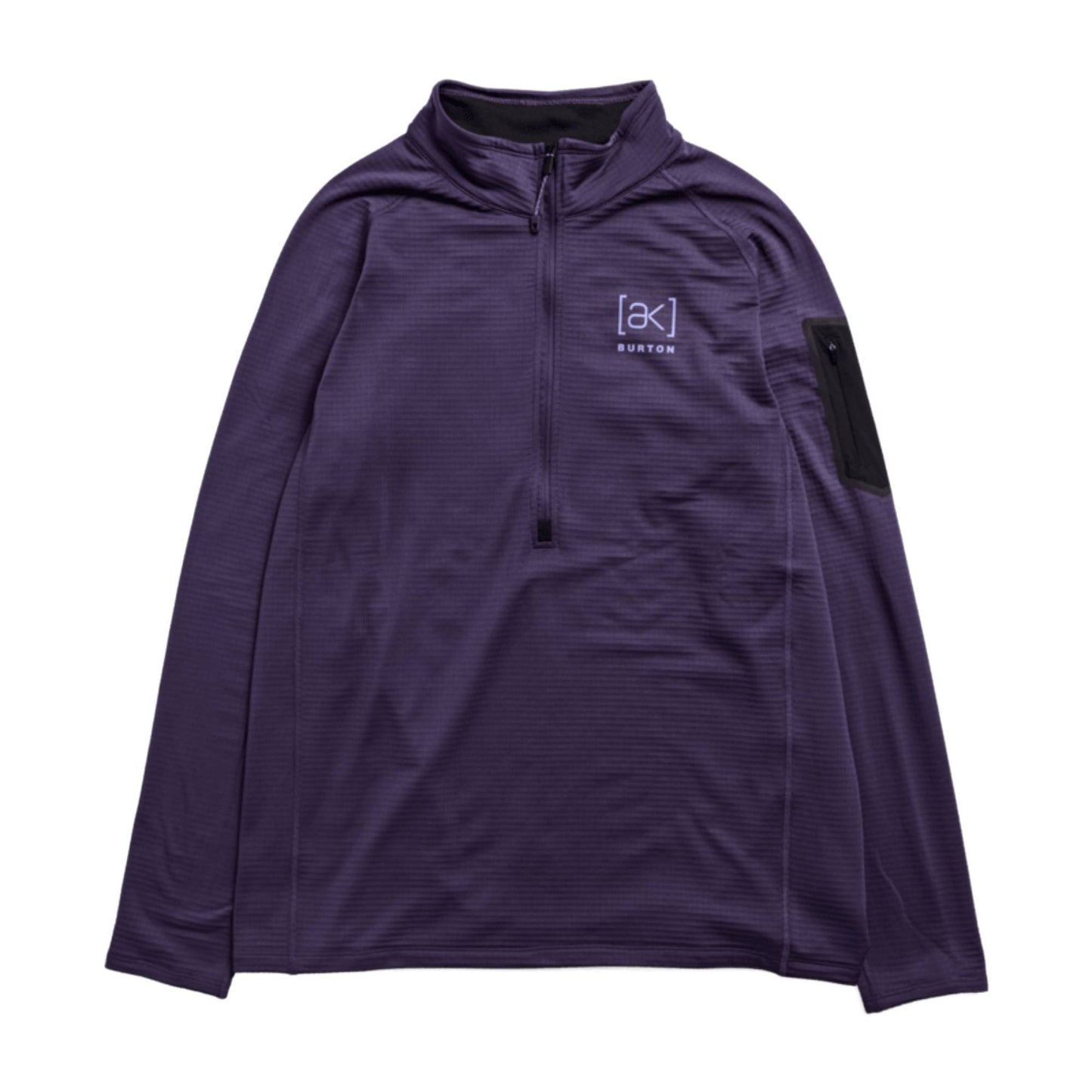 Burton AK Helium Mens Grid Fleece Half Zip 2027