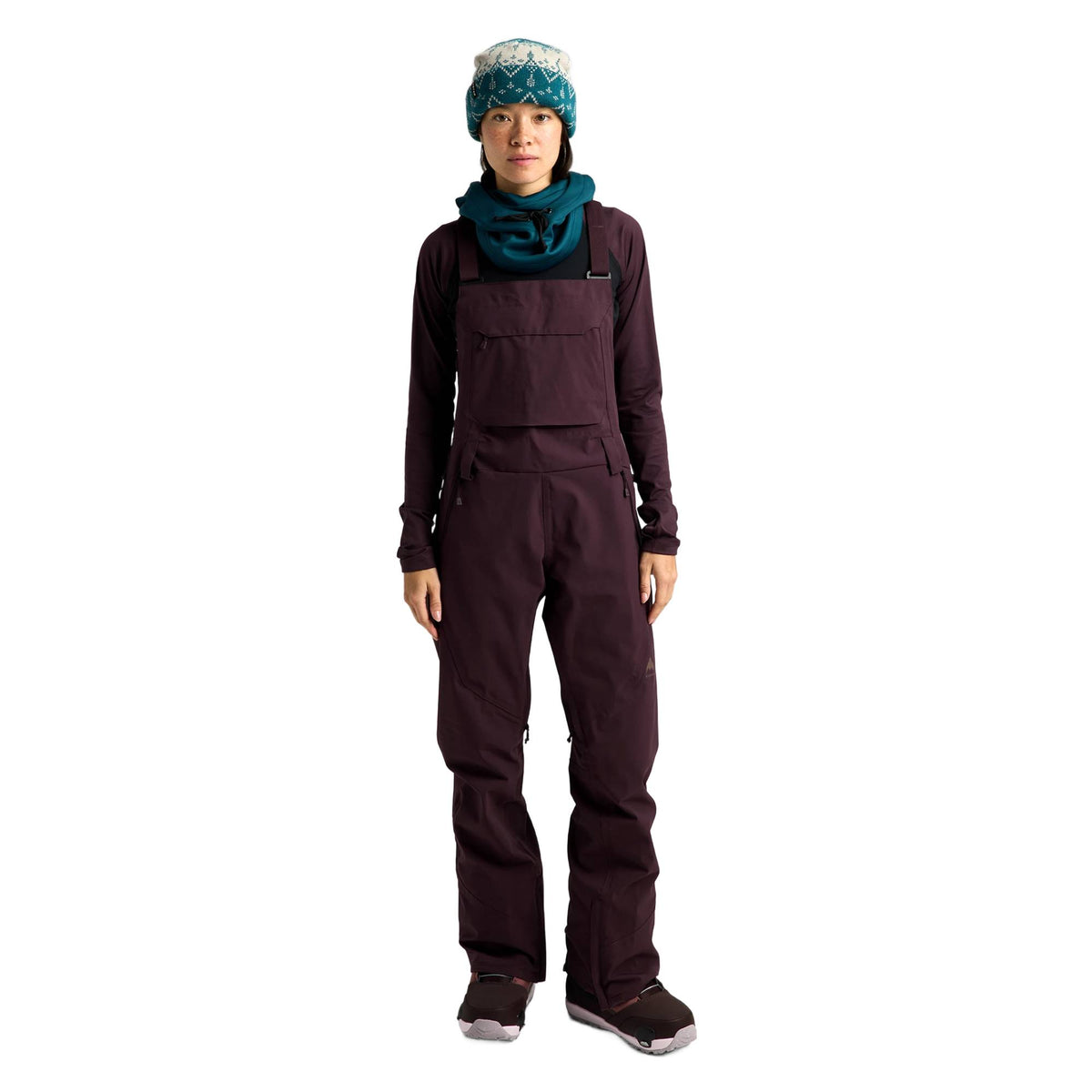 Burton Reserve Womens Stretch Slim Bib Pants 2027