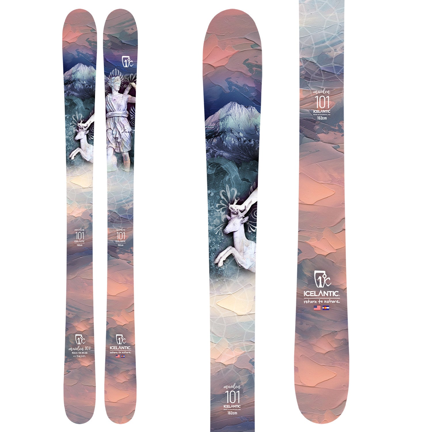 Icelantic Maiden 101 Womens Ski 2022