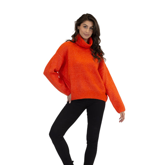 Lyla and Luxe Sahar Womens Mock Sweater 2022